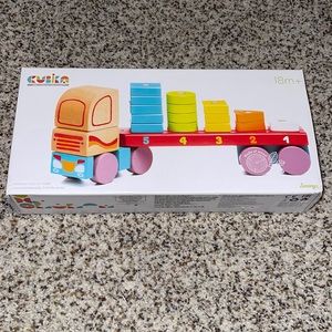 Cubika Educational Wooden Truck 18M+ NEW